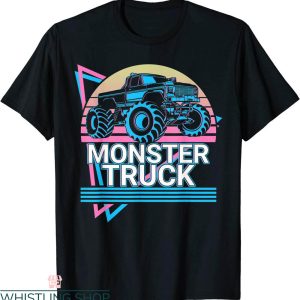 Monster Truck T-Shirt Engines Off Road Vehicle Retro