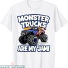 Monster Truck T-Shirt Monster Trucks Are My Jam Engines