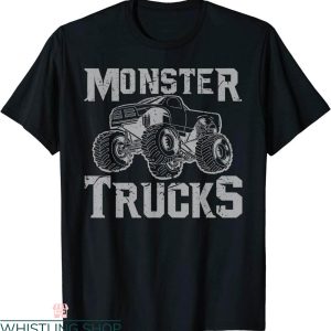 Monster Truck T-Shirt Retro Vintage Off Road Vehicle