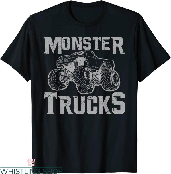 Monster Truck T-Shirt Retro Vintage Off Road Vehicle