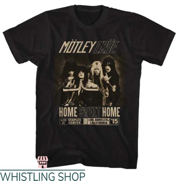 Motley Crue Shout At The Devil T Shirt Home Sweet Home