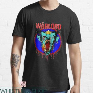 Motley Crue Vintage T-shirt Warlord The Metal Rock Retro