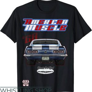 Muscle Cars T-Shirt 1968 F-Body Drag Car T-Shirt Trending