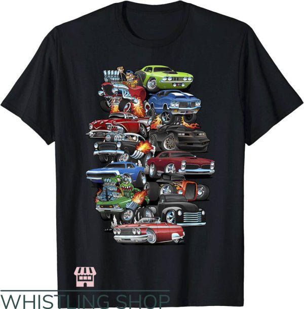 Muscle Cars T-Shirt Classic Car Madness Muscle Cars Trending