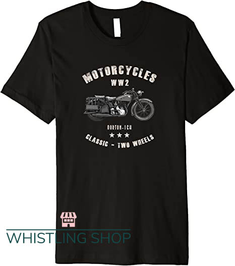 Norton Motorcycle T Shirt Classic WW2 Premium