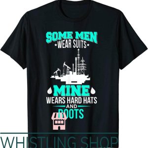 Oil Field Wife T-Shirt Driller Hard Hats Boots