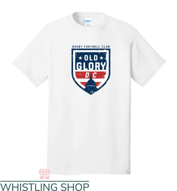 Old Glory T-shirt Old Glory D.C Rugby Football Club T-shirt