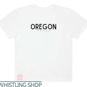 Oregon Trail T Shirt 50 States Oregon Lover Gift Tee