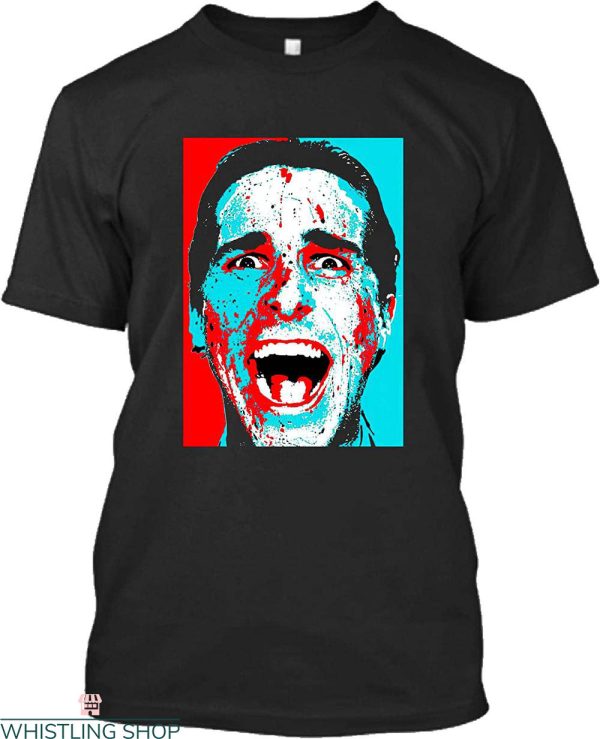 Patrick Bateman T-shirt American Psycho Bloody Bateman Crazy