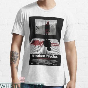 Patrick Bateman T-shirt Crazy Man Murderer American Psycho