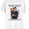 Patrick Bateman T-shirt Did You Know I Am Utterly Insane