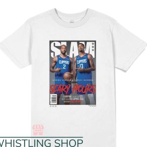Paul George T-Shirt Scary Hours Professional Player Tee NBA