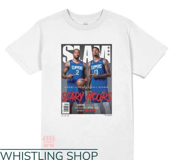 Paul George T-Shirt Scary Hours Professional Player Tee NBA