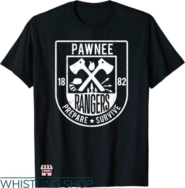 Pawnee Goddesses T-shirt Pawnee Rangers Prepare Survive