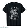 Philippians 4 13 T-shirt Bible Verse Faith In God Jesus