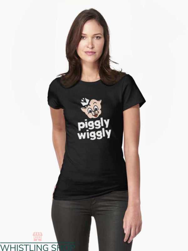 Piggly Wiggly T-shirt The Best Supermarket US Piggly Logo
