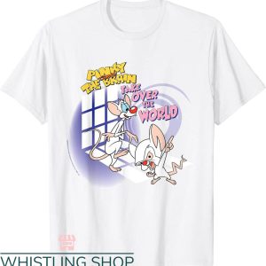 Pinky And The Brain T-shirt Take Over The World T-shirt