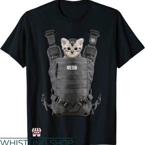 Plate Carrier T-shirt Cool Kitty Cats Carrier T-shirt