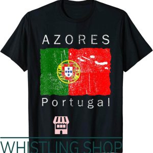 Portugal The Man T-Shirt Azores Islands Portuguese Flag Love
