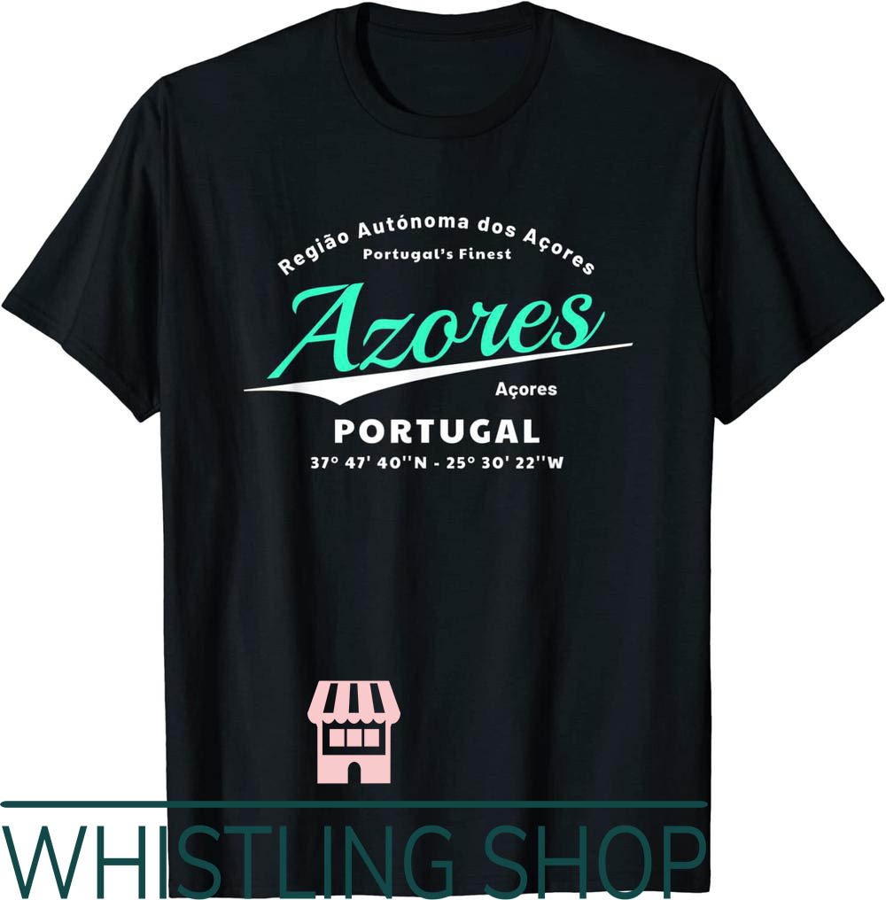 Portugal The Man T-Shirt Vintage Azores Souvenir Gift