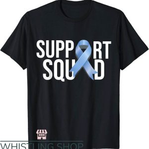 Prostate Cancer T-Shirt Support Squat T-Shirt