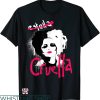Punk Rock T-shirt Disney Cruella Estella Punk Rock T-shirt
