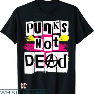 Punk Rock T-shirt Punk Not Dead T-shirt