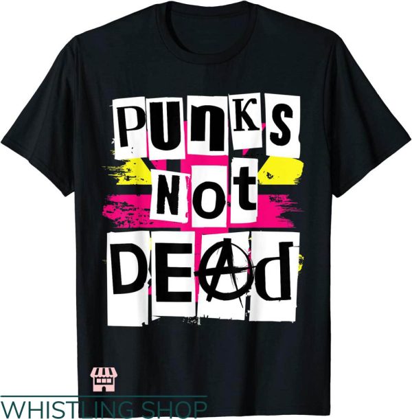 Punk Rock T-shirt Punk Not Dead T-shirt