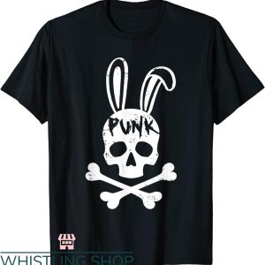 Punk Rock T-shirt Punk Skill Rabbit Rock Music T-shirt