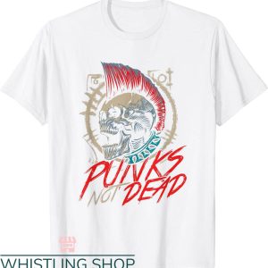 Punk Rock T-shirt Punks Not Dead Rocker Punker T-shirt