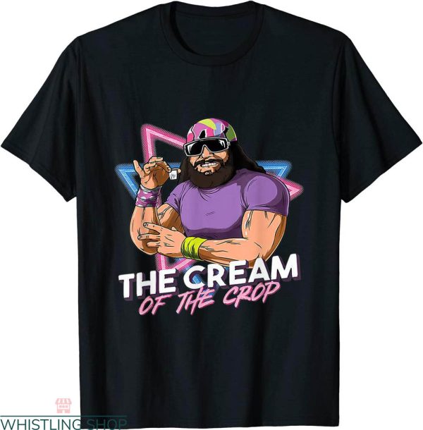 Purple Macho Man T-shirt Cream Of The Crop Christmas Meme