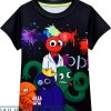 Rainbow Friends T-Shirt Cool Print Casual T-Shirt Cute Gift