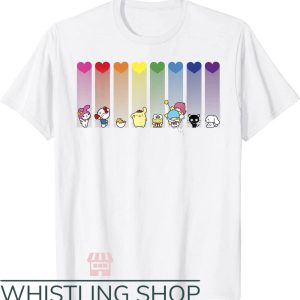 Rainbow Friends T-Shirt Friends Sanrio Rainbow Cute Gift