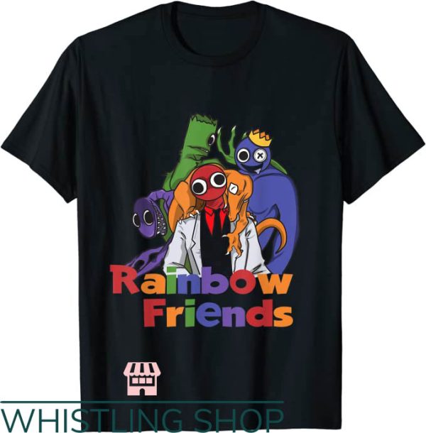 Rainbow Friends T-Shirt Rainbow With Friends Tee Cute Gift