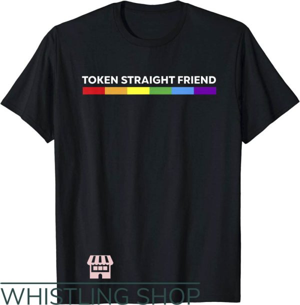 Rainbow Friends T-Shirt Token Straight Friend Rainbow Tee