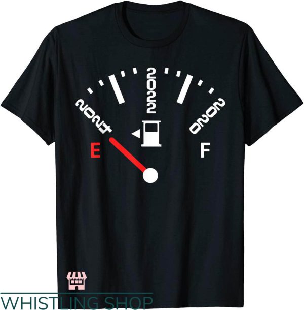 Raise Gas Prices T-shirt Empty Fuel Gauge High Gas Prices