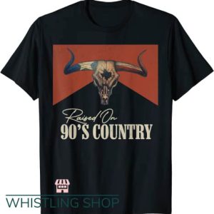 Raised On 90s Country T Shirt Western Life