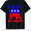 Raised Right T Shirt Proud Republican Funny Right Shirt