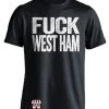 Retro West Ham T-Shirt Fuck West Ham
