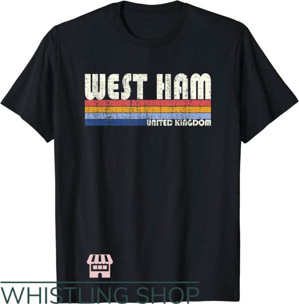 Retro West Ham T-Shirt Retro West Ham