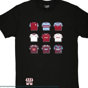 Retro West Ham T-Shirt West Ham History