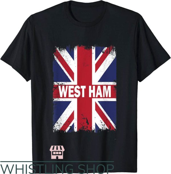Retro West Ham T-Shirt West Ham United Kingdom