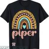 Roddy Piper T-Shirt Hearts Forming A Rainbow Celebrity Tee