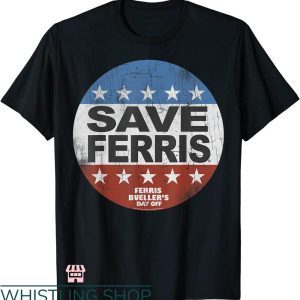 Save Ferris T-shirt Save Ferris American Flag T-shirt