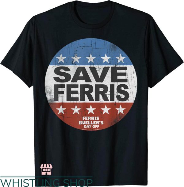 Save Ferris T-shirt Save Ferris American Flag T-shirt