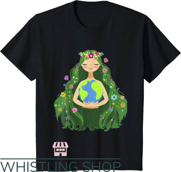 Save The Planet T-Shirt Green Mother Earth Day Trending