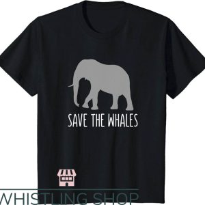 Save The Whales T-Shirt Save The Whales Funny Sarcastic Shirt