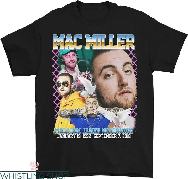 Self Care Mac Miller T-Shirt Hip Hop Rap Inspired Vintage