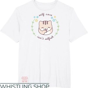 Self Care T-Shirt Ripple Junction Self Care Cat Tee Trending