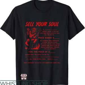 Sell Your Soul T-Shirt Contract With The Devil T-Shirt
